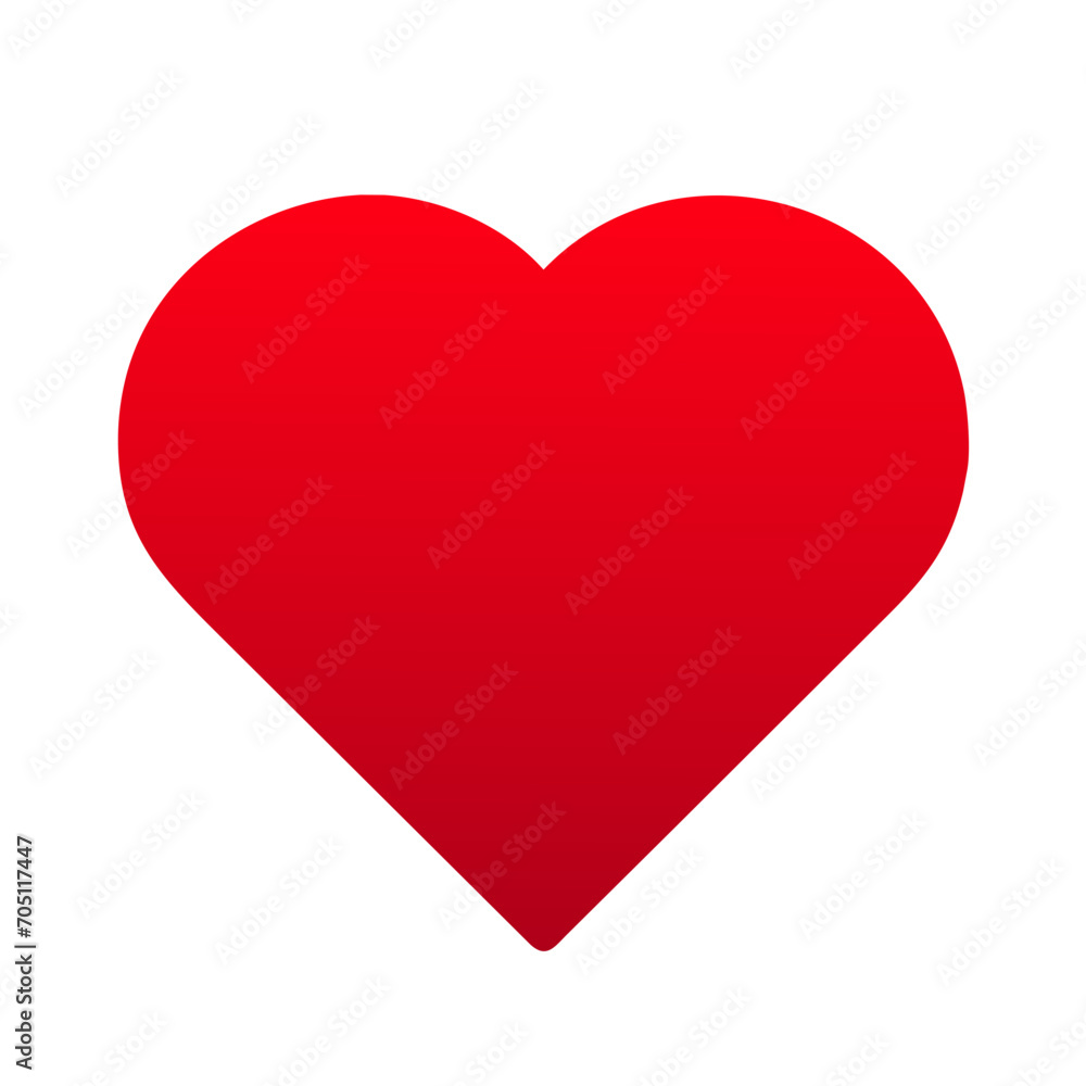 red heart icon valentine love day red heart icon valentine love day