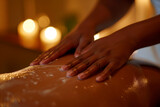 Soothing Spa Experience: Professional Massage Therapist at Work