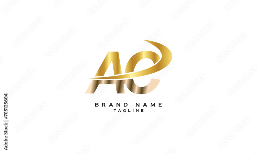 Obraz premium AE, EA, Abstract initial monogram letter alphabet logo design