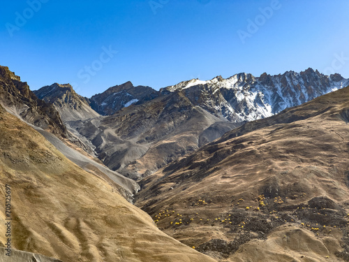 landscape with snow