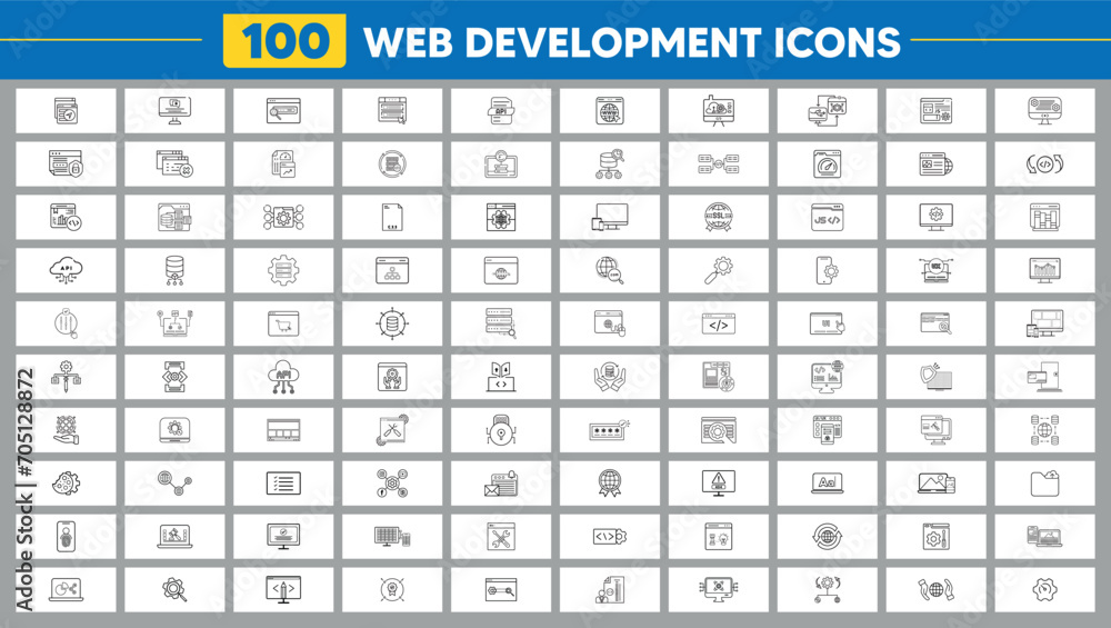 Web Development Icons Web Development Icons