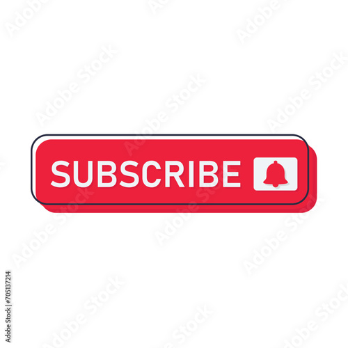 subscribe button illustration
