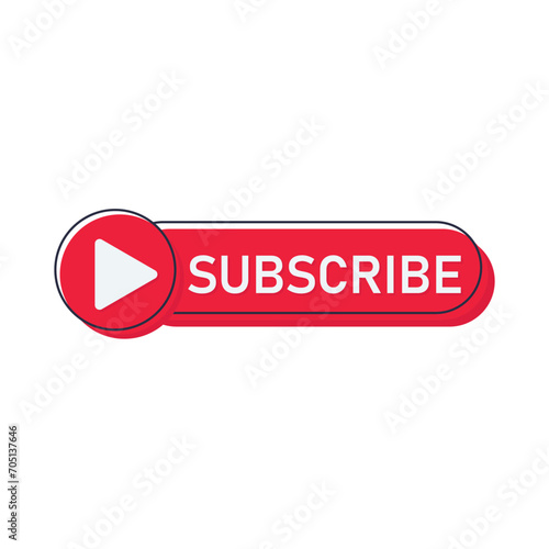subscribe button illustration