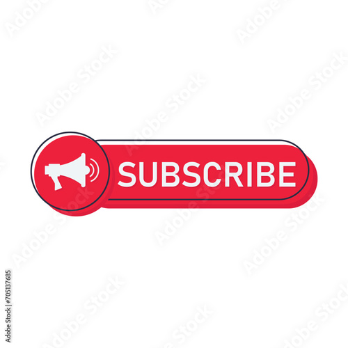 subscribe button illustration