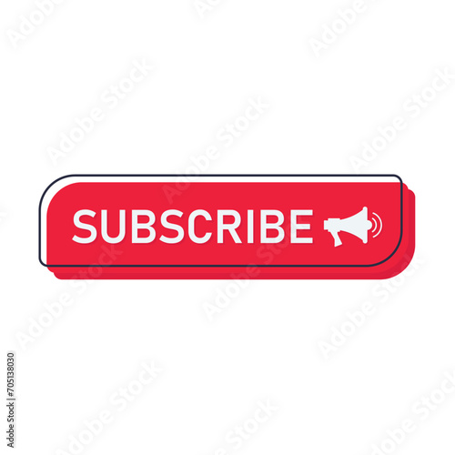 subscribe button illustration