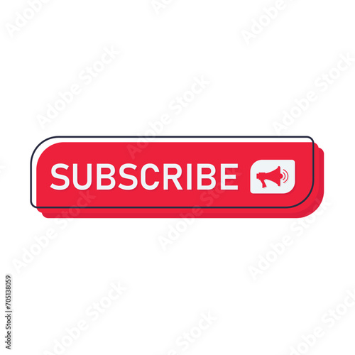 subscribe button illustration