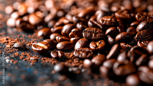 coffee beans background