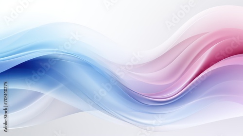 abstract colorful background with smooth lines in blue, orange and pink