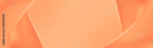 Tableau sur toile 3D abstract background in Peach Fuzz, Color of the Year