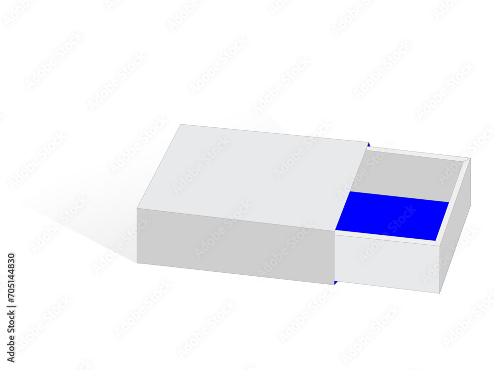 Sleeve match box style Jewellery Box, 3d box Sleeve match box style Jewellery Box, 3d box