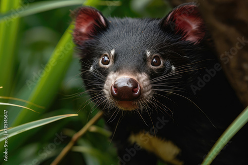 Close-up of a Tasmanian Devil © Veniamin Kraskov