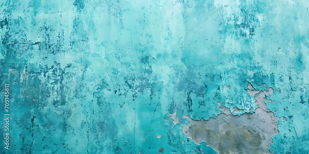 Pastel Blue Concrete Stone Texture for Background in Summer Wallpaper Generative AI