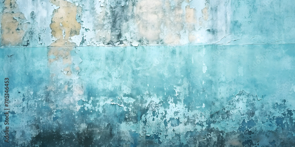 Pastel Blue Concrete Stone Texture for Background in Summer Wallpaper Generative AI