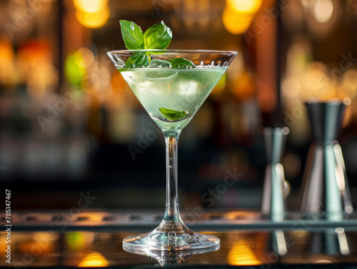 Moderne Martini-Kreation