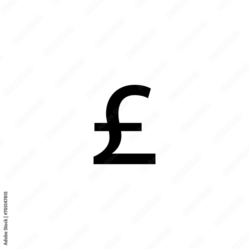 pound coin icon vector illustration pound coin icon vector illustration