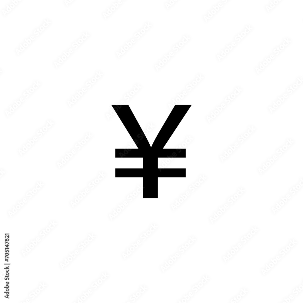 Yen coin icon vector illustration Yen coin icon vector illustration
