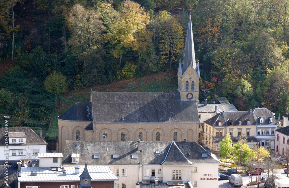 Kirche in Fels in Luxemburg
