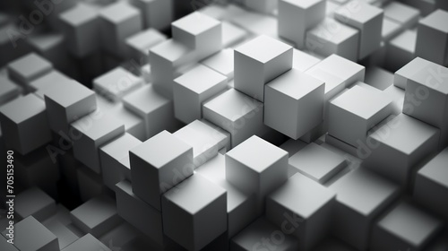 3d cubes background