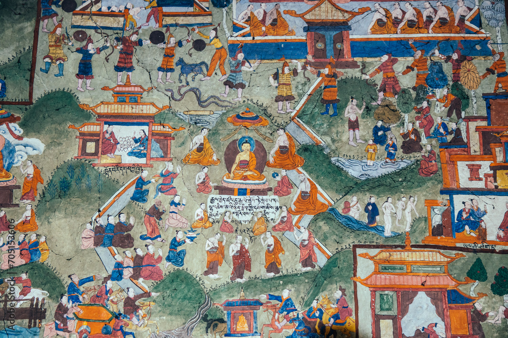 Lamayuru Monastery Thangkas, Buddhist Art, Tibetan Buddhism