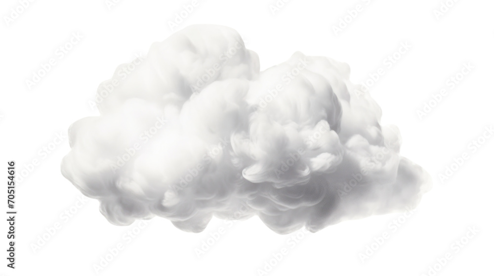 White clouds isolated on transparent background White clouds isolated on transparent background