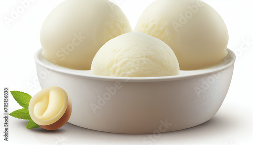 Sweet food rascals isolated against a white background photo