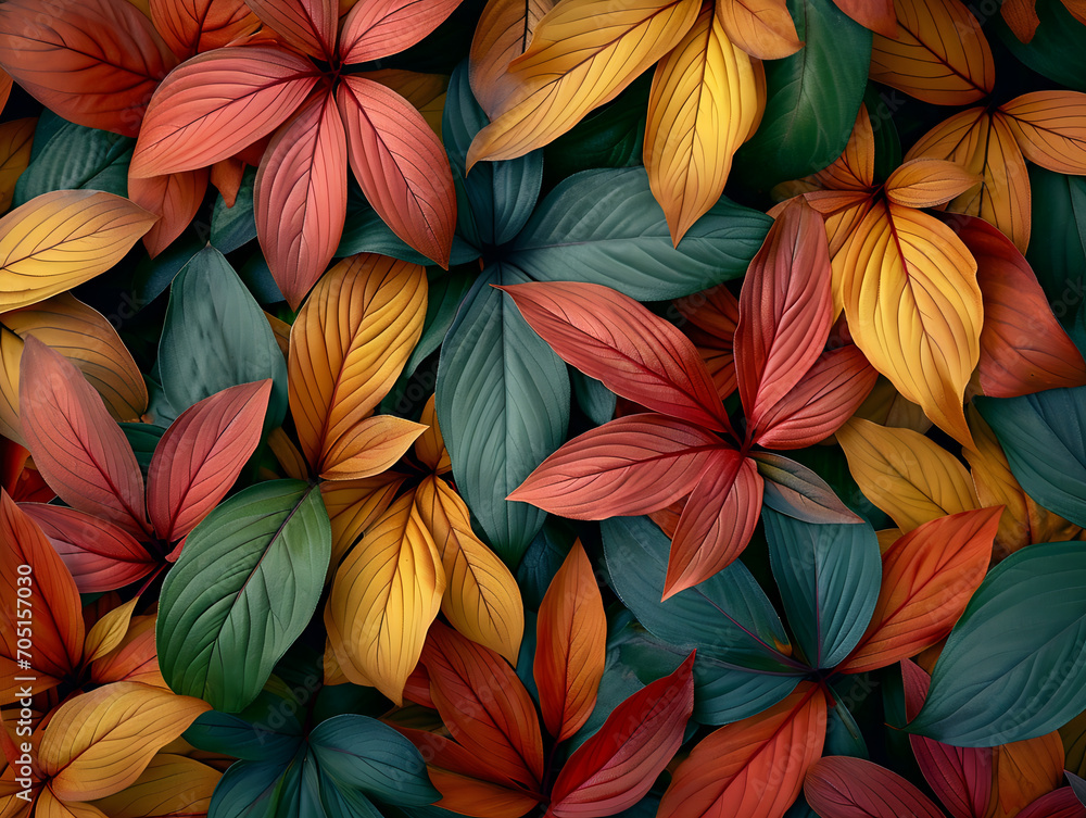 pastel colorful leaves background pattern pastel colorful leaves background pattern