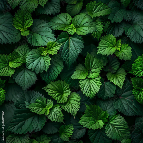 green leaves and plants background