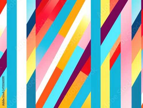Colored geometric shapes and lines, abstract background