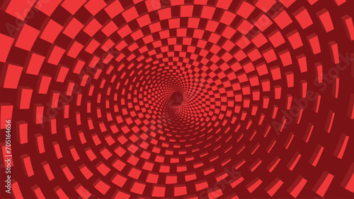Abstarct spiral ray valentine love background red.