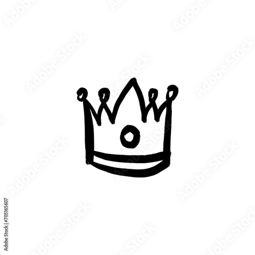 crown icon vector	
