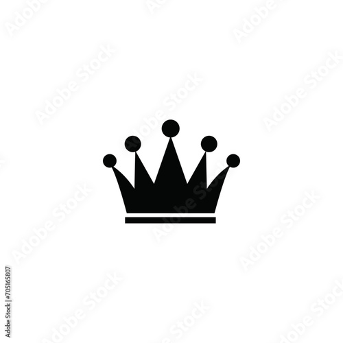 crown icon vector	
