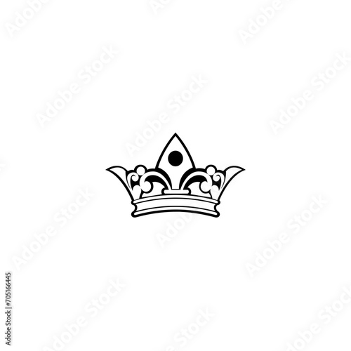 crown icon vector	