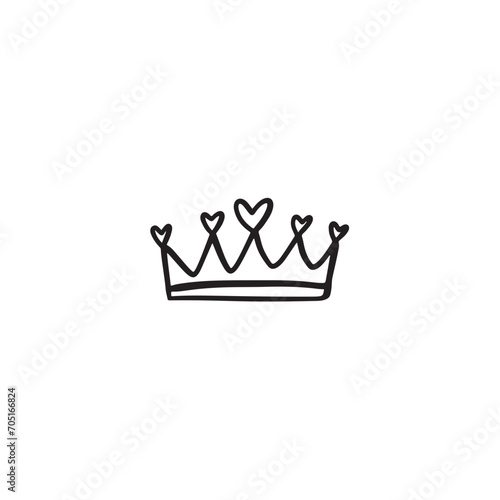 crown icon vector