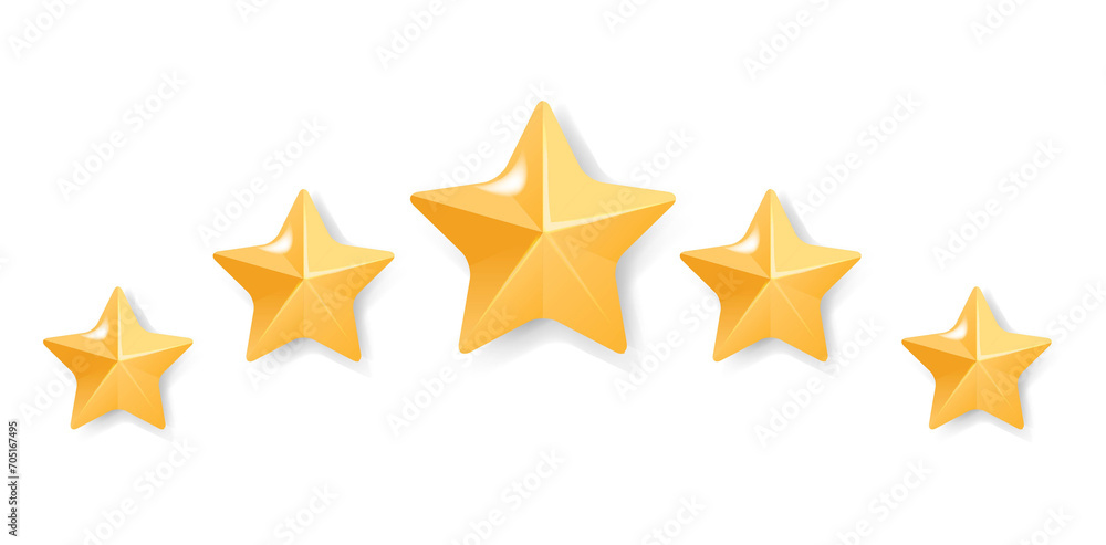 Realistic Star Border And Rays Isolated Realistic Star Border And Rays Isolated