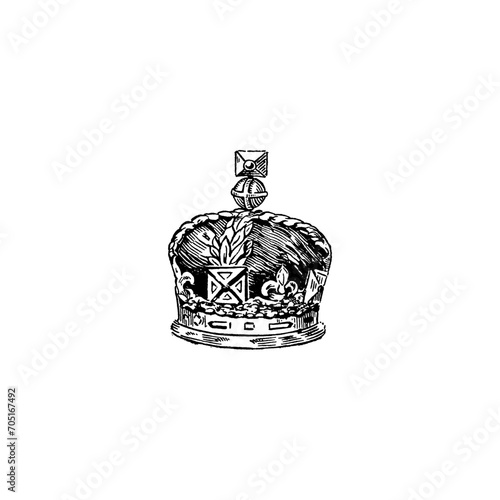 crown icon vector	
