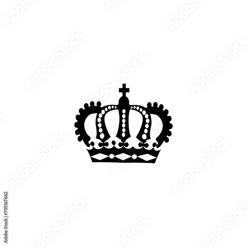 crown icon vector	
