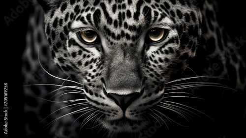 Leopard in Afrika. Safari