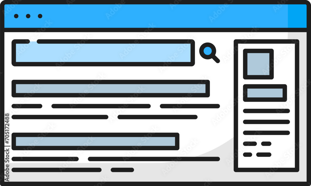 Knowledge panel. SERP icon. Search engine result page, web content audit or search engine result page optimization thin line vector pictogram, website traffic research, SERP linear sign or symbol Knowledge panel. SERP icon. Search engine result page, web content audit or search engine result page optimization thin line vector pictogram, website traffic research, SERP linear sign or symbol