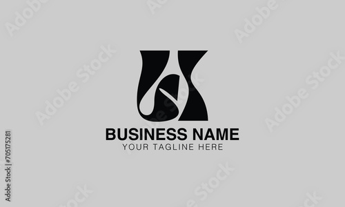 LI l li initial logo | initial based abstract modern minimal creative logo, vector template image. luxury logotype logo, real estate homie logo. typography logo. initials logo
