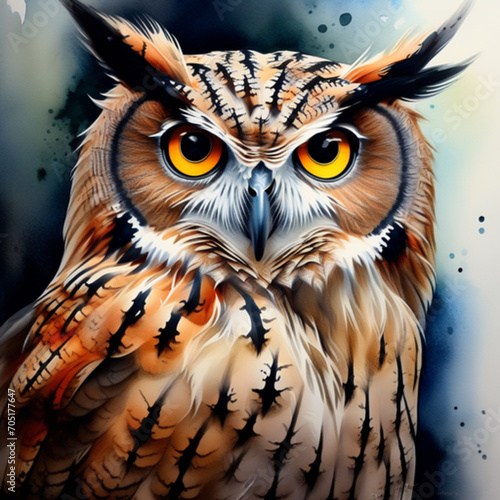 owl, bird of prey 