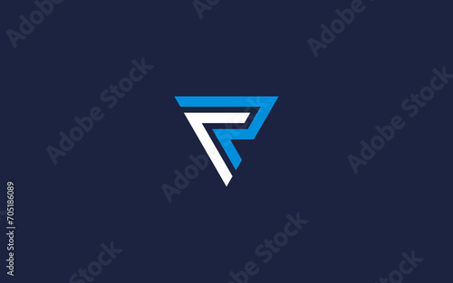 letter r triangle logo icon design vector design template inspiration