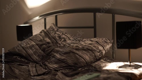 woke up at night and got out of bed