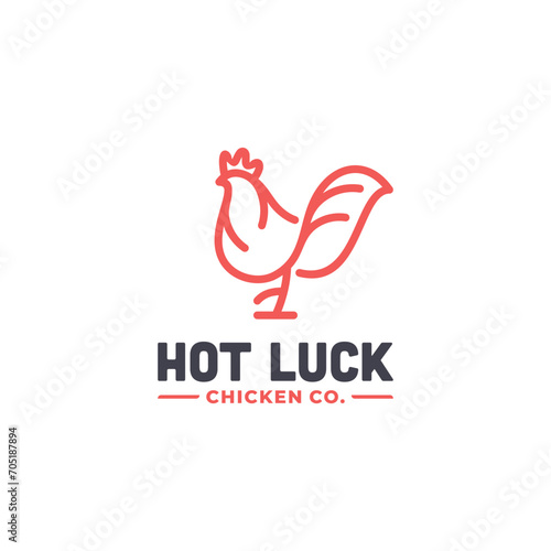 chicken farm rooster logo design Free Download chicken farm rooster logo design - GFXLoad