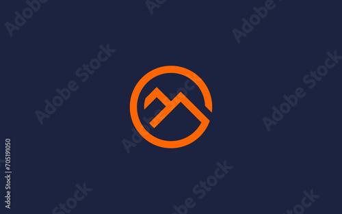 letter g with mountain logo icon design vector design template inspiration