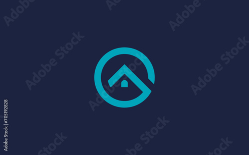 letter g with house logo icon design vector design template inspiration