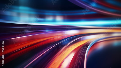 speedy broadband connection. digitalisation, speed, movement. illustration. abstract background photo