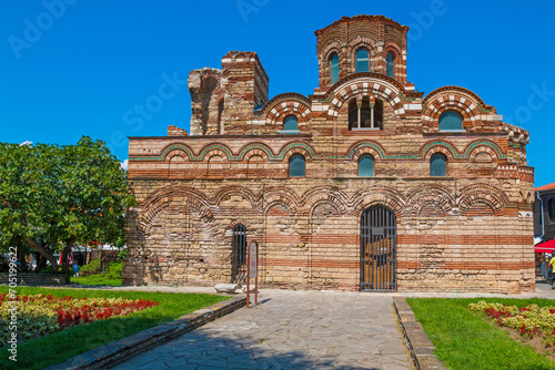 Byzantine Church of Christ Pantokrator, Nesebur (Nessebar), UNESCO World Heritage Site, Black Sea coast, Bulgaria, Europe