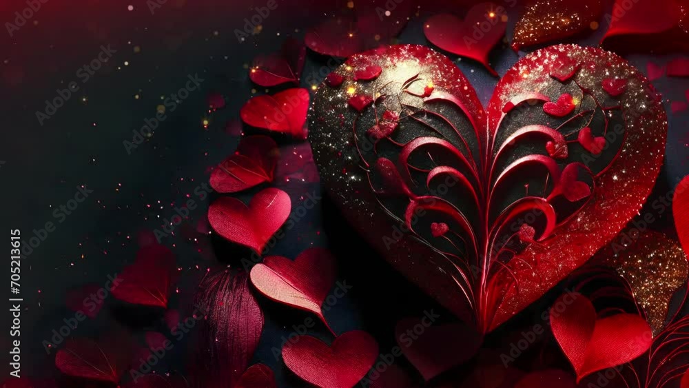 Valentine's background with hearts , valetine's day animation , romantic background , love, hearts animation 4K Valentine's background with hearts , valetine's day animation , romantic background , love, hearts animation 4K