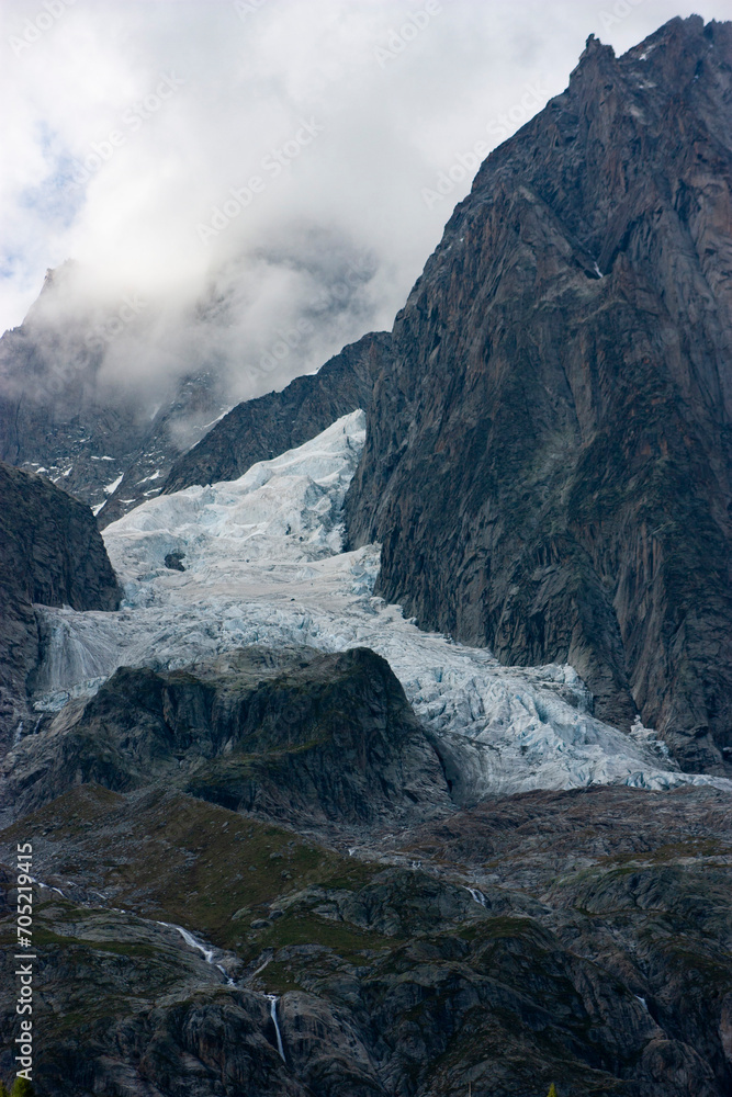 Courmayeur, le montagne e il ghiacciaio
