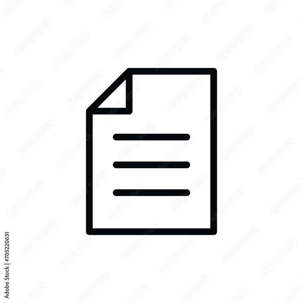 File Document Icon Vector Simple Design File Document Icon Vector Simple Design